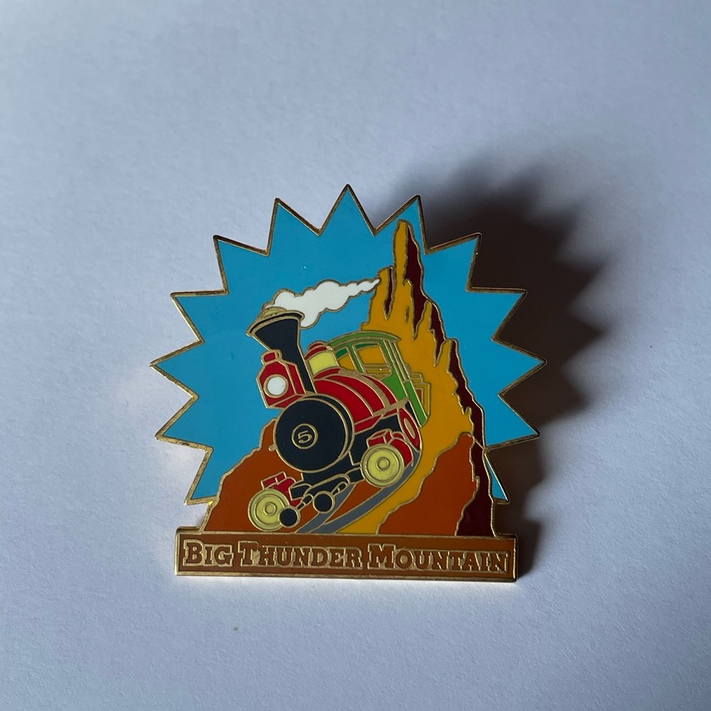 Big Thunder Mountain Railroad Disney Trading Pin